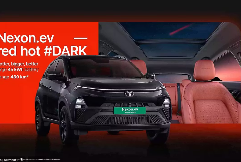 Tata Nexon Red Dark Range 2025