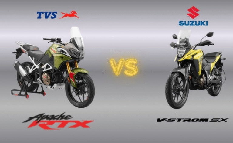 Suzuki V-Strom SX vs TVS Apache RTX