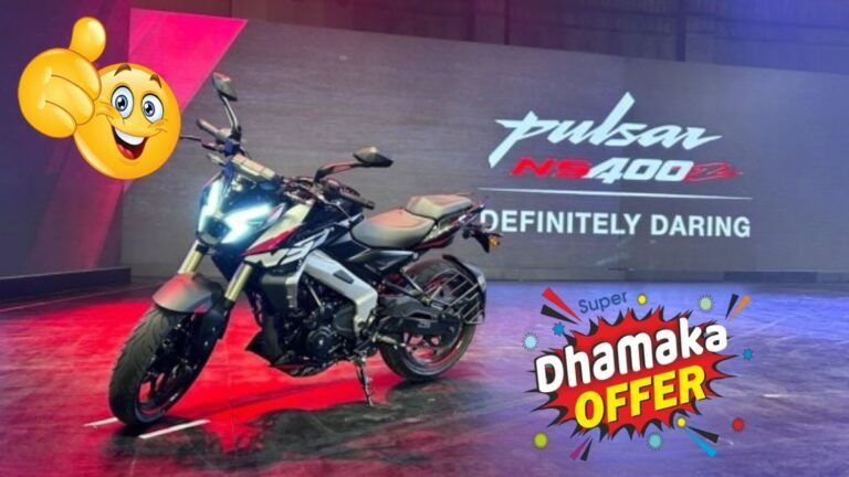 Bajaj Pulsar NS400Z – Powerful Streetfighter with Modern Features & Value, Know All Details