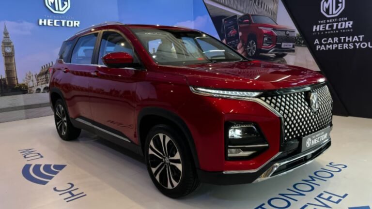 MG Hector 2026 Facelift Launch: Stunning New Look, Upgraded ADAS 2.0 & Luxurious Interiors