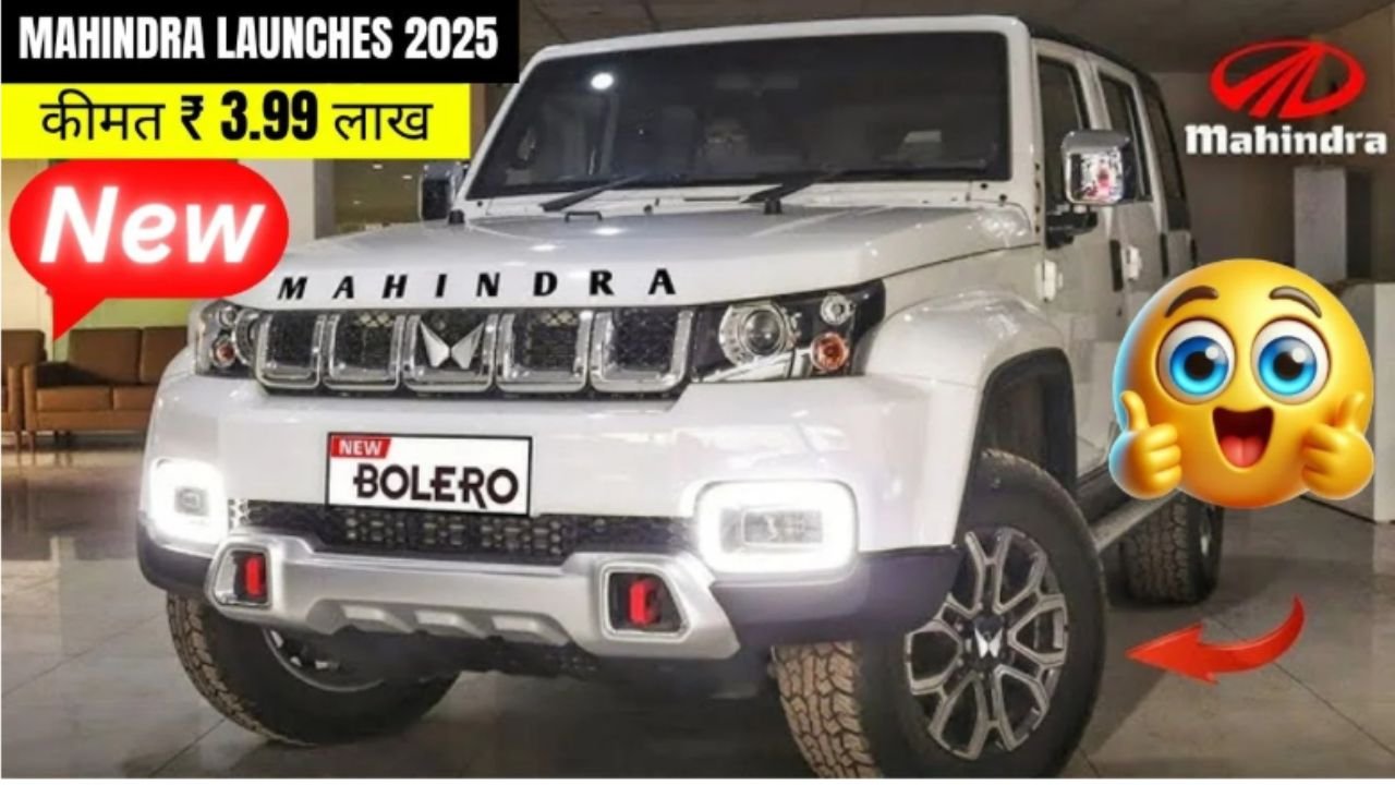 Mahindra Launches 2025 Model 9-Seater Bolero With Impressive Safety Features and Mileage – Check Showroom Price