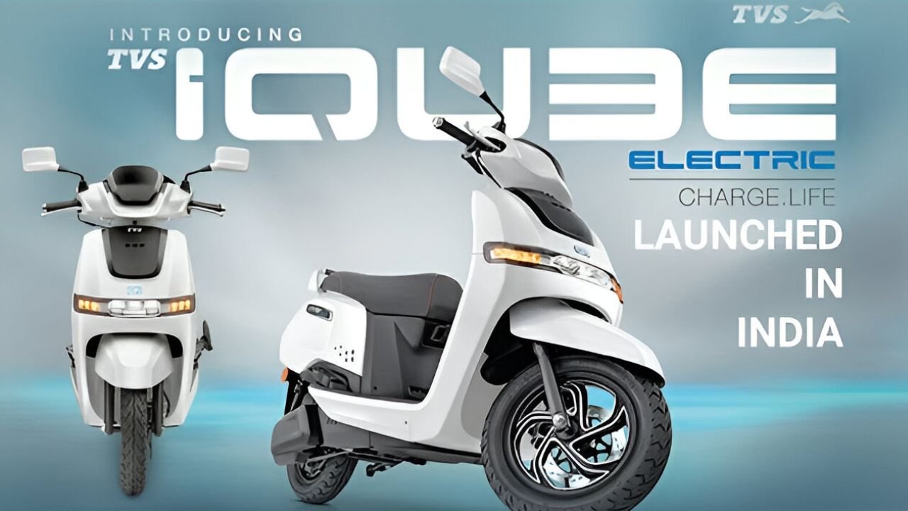 TVS iQube Electric 2025 – 260KM Range, 2.5Hr Super Fast Charging & Smart Cruise Control at ₹53,000
