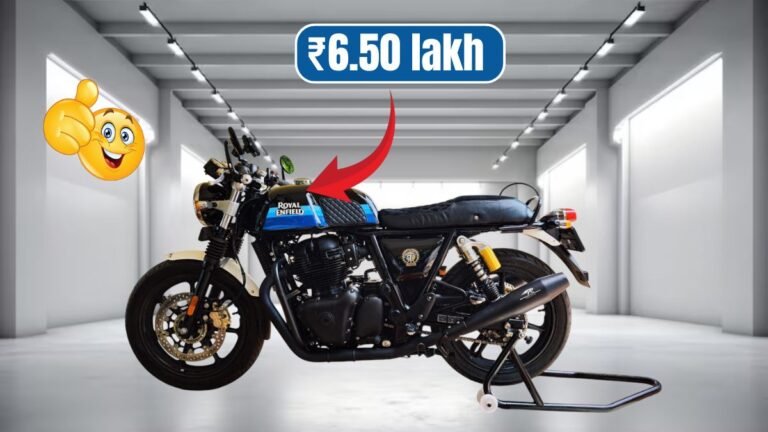 Royal Enfield Continental GT 650 – Retro Style, Modern Power, Mileage & Price in India, Know All Details